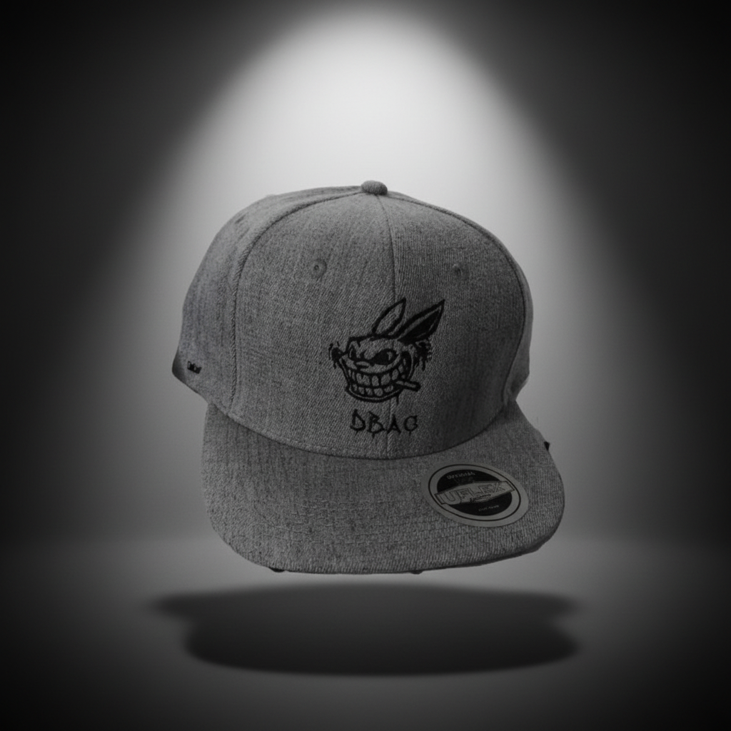 DBAG Grey Fitted Cap