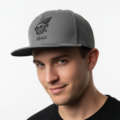 DBAG Grey Fitted Cap